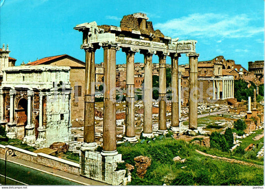 Roma - Rome - Foro Romano - Roman Forum - ancient world - 1/12 - Italy - unused - JH Postcards