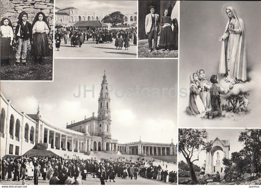 Fatima - recordacao - souvenir - multiview - 1968 - Portugal - used - JH Postcards