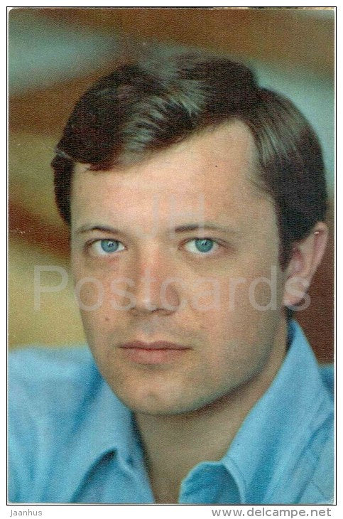A. Rostotsky - Soviet Russian Movie Actor - 1980 - Russia USSR - unused - JH Postcards