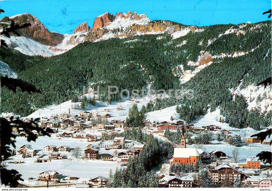 Dolomiti - Val di Fassa - Vigo - verso il Catinaccio - Italy - used - JH Postcards