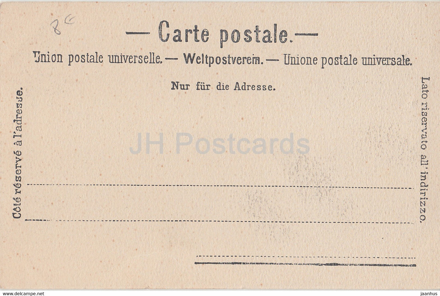 Chalet du Plan de l'Aiguille et le Mont Blanc - 5176 - alte Postkarte - Frankreich - unbenutzt