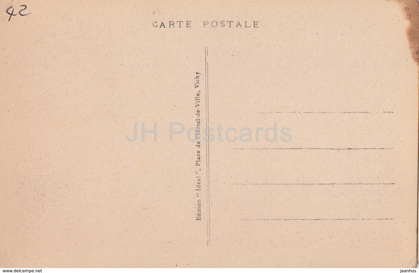 Le Coteau - Chateau de Renneville - castle - 5107 - old postcard - France - unused