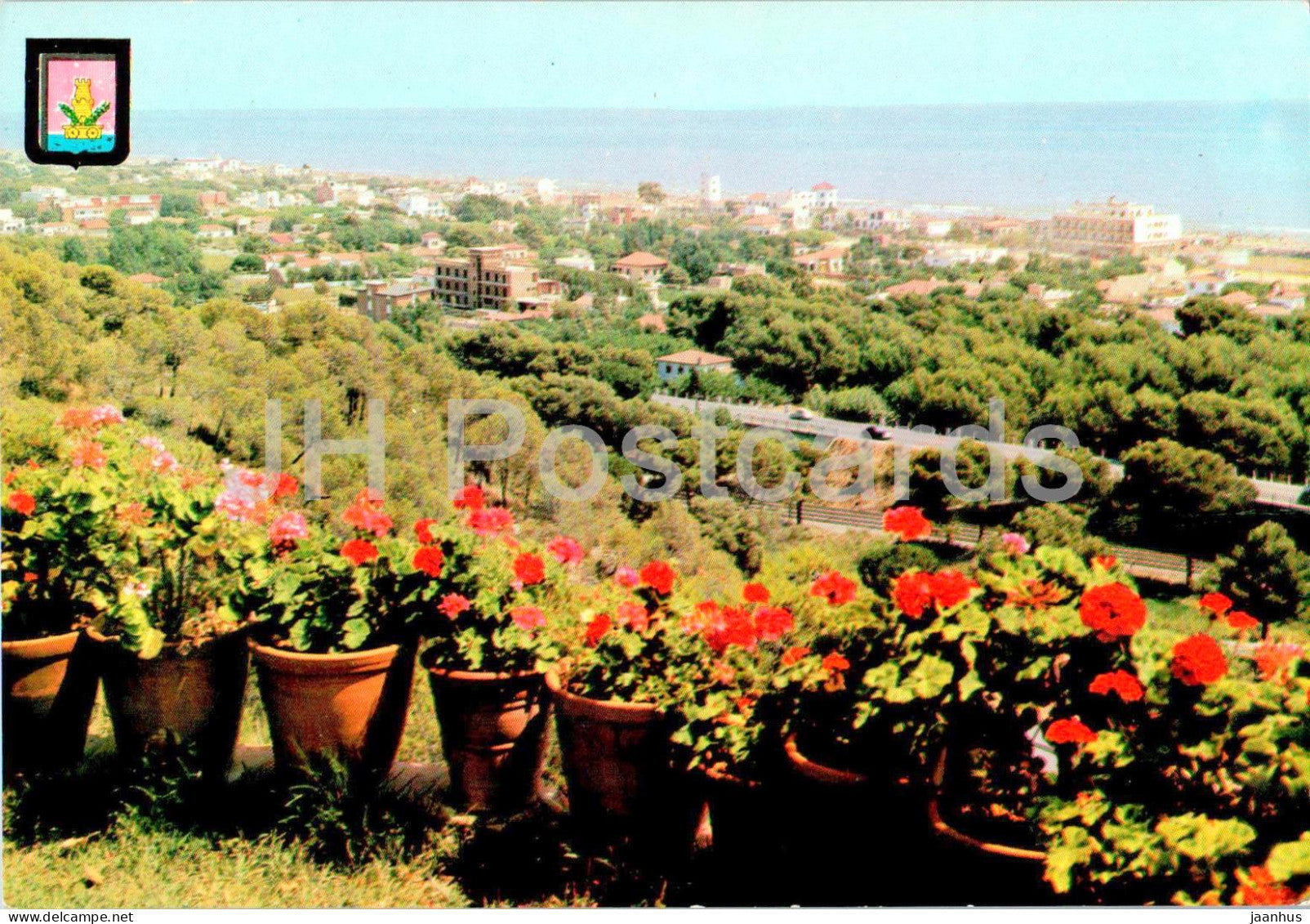 Castelldefels - Vista parcial - Partial view - 412 - Spain - used - JH Postcards