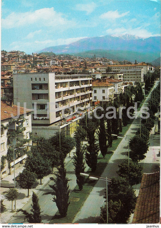 Sandanski - street view - Bulgaria - used - JH Postcards