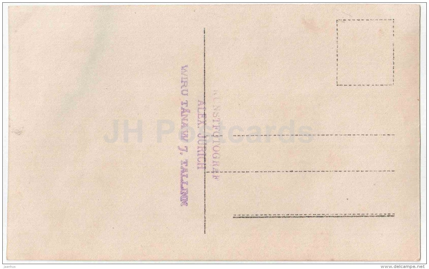 man wearing turban - Kunstfotograf Alex. Jurich - Estonia - unused - JH Postcards