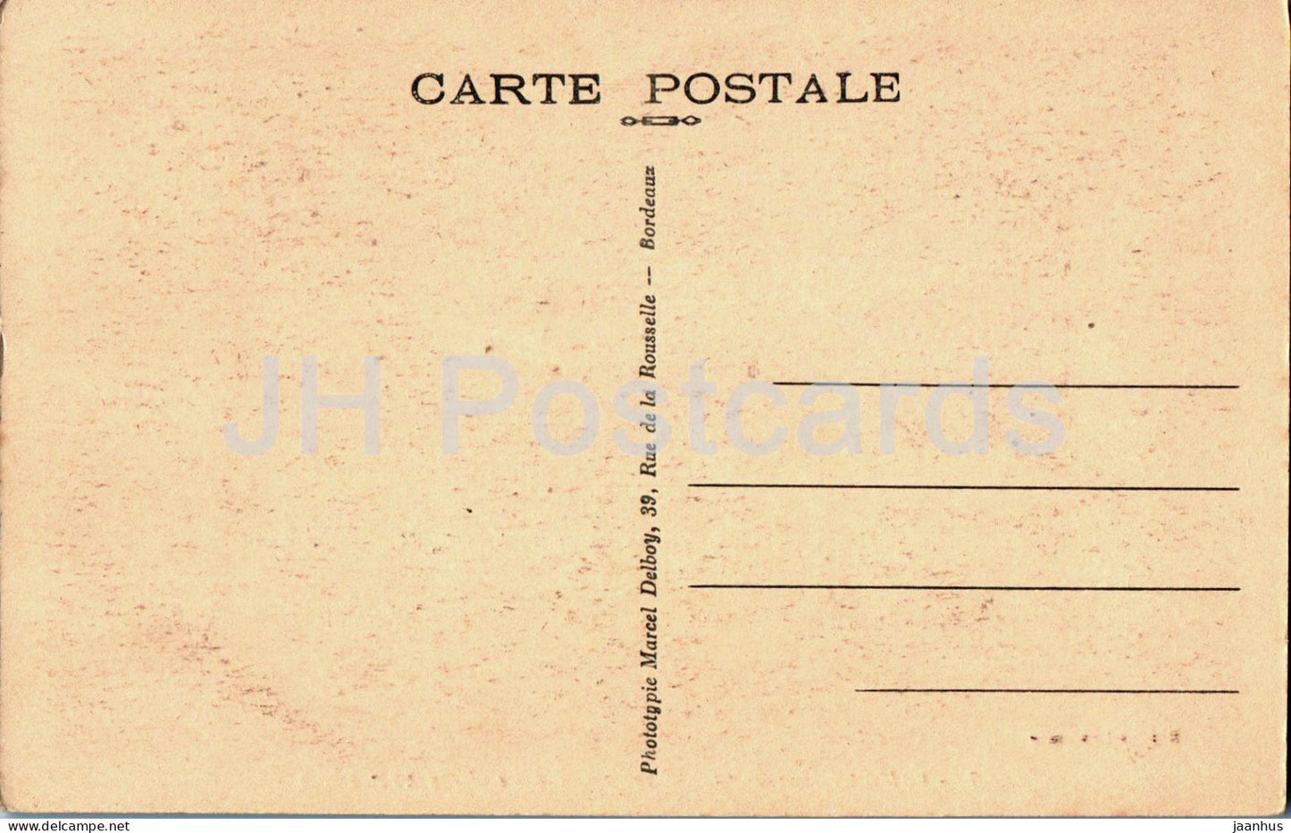 Cadouin - Interieur des Cloitres - Innenraum des Kreuzgangs - 7 - alte Postkarte - Frankreich - unbenutzt