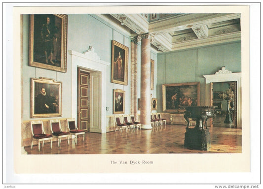 The Van Dyck Room - Hermitage - St. Petersburg - Leningrad - 1978 - Russia USSR - unused - JH Postcards
