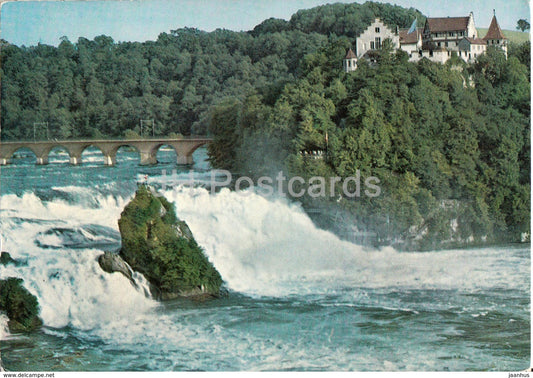 Rheinfall Neuhausen - 1966 - Switzerland - used - JH Postcards