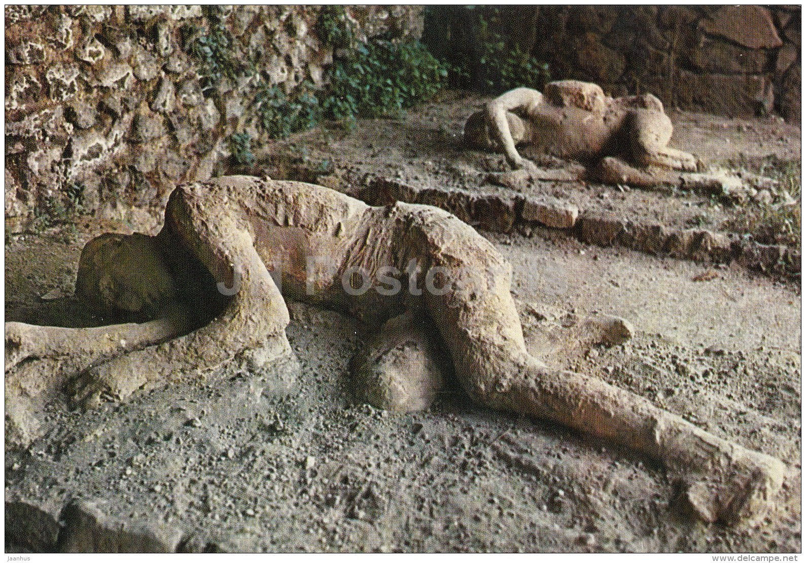 Pompei Scavi & Calco di Cadavere ritrovato in un giardino - Corpse found in a garden - 874 - Italy - Italia - unus - JH Postcards