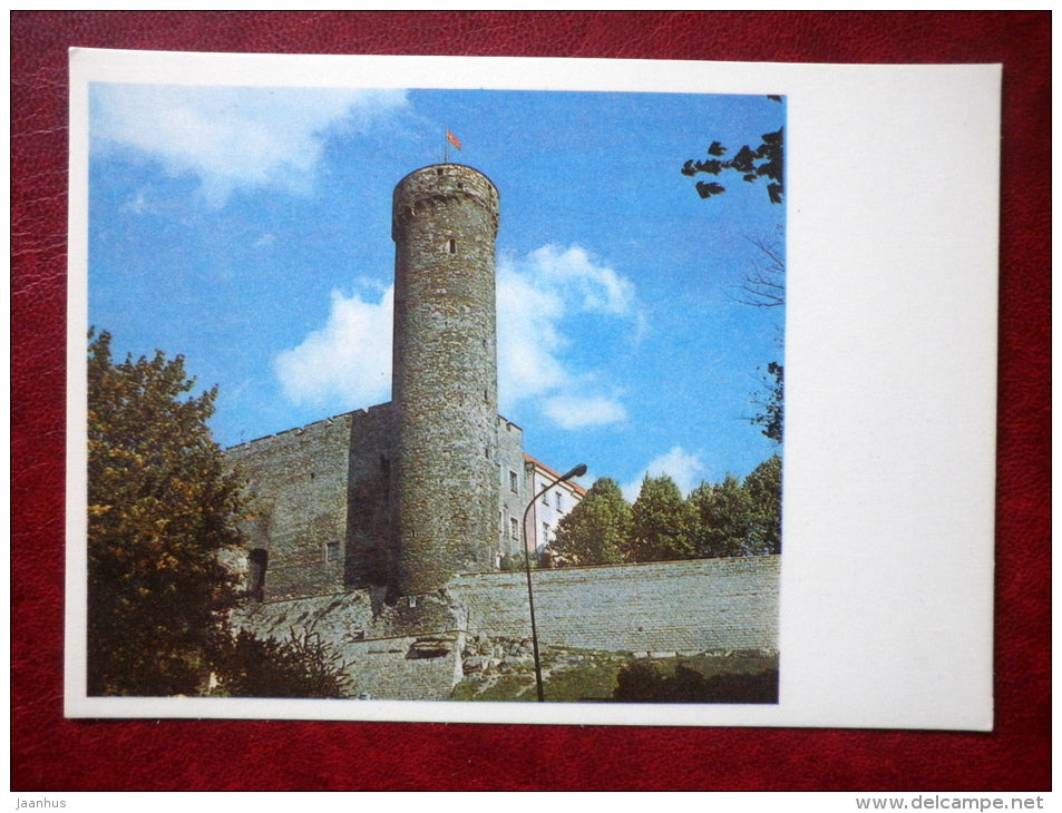 Pikk Hermann Tower - Tallinn - 1980 - Estonia USSR - unused - JH Postcards