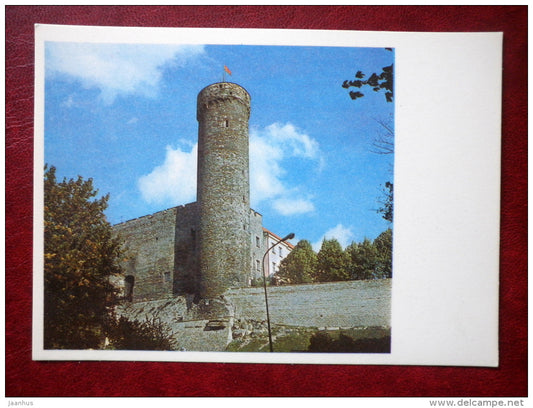 Pikk Hermann Tower - Tallinn - 1980 - Estonia USSR - unused - JH Postcards
