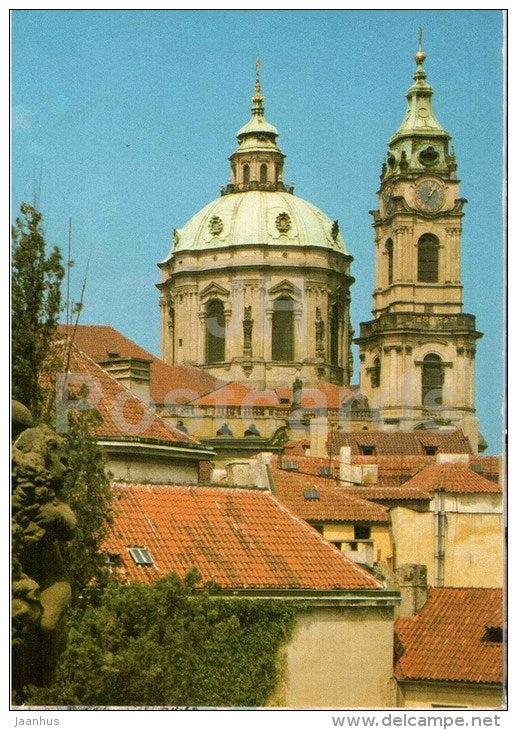 Praha - Prague - St. Nicholas Cathedral - Czechoslovakia - Czech - unused - JH Postcards
