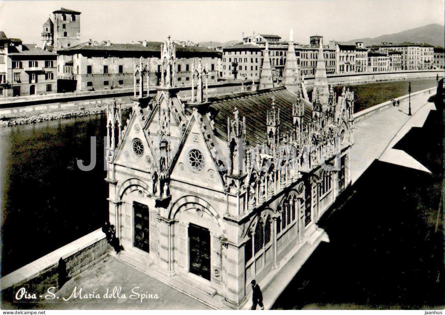 Pisa - S Maria della Spina - Santa Maria della Spina church - Italy - unused - JH Postcards