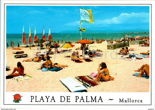 Playa de Palma - Mallorca - beach - 401- Spain - unused - JH Postcards