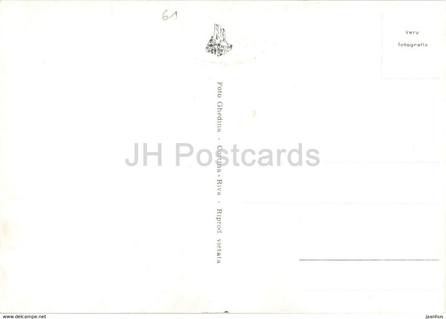 Sesto - Val Fiscalina - Sexten - Fischleintal - Hotel Dolomiti - Dolomitenhof - old postcard - Italy - unused