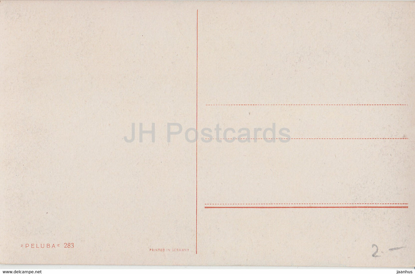 Illustration - Boot - Schaf - Peluba 283 - alte Postkarte - Deutschland - unbenutzt