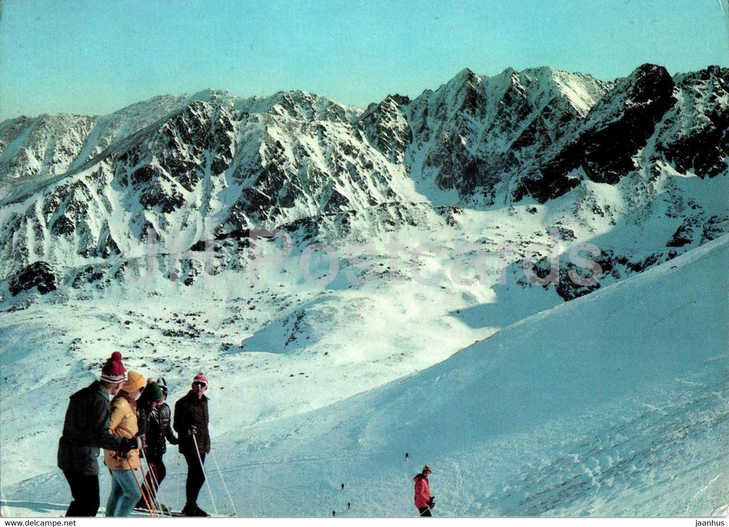 Tatry Zachodnie - Western Tatras - Widok z Kasprowego Wierchu - Poland - unused - JH Postcards