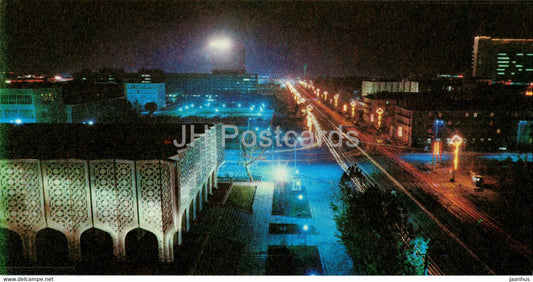 Lenin avenue - 1 - Tashkent - Toshkent - 1980 - Uzbekistan USSR - unused - JH Postcards