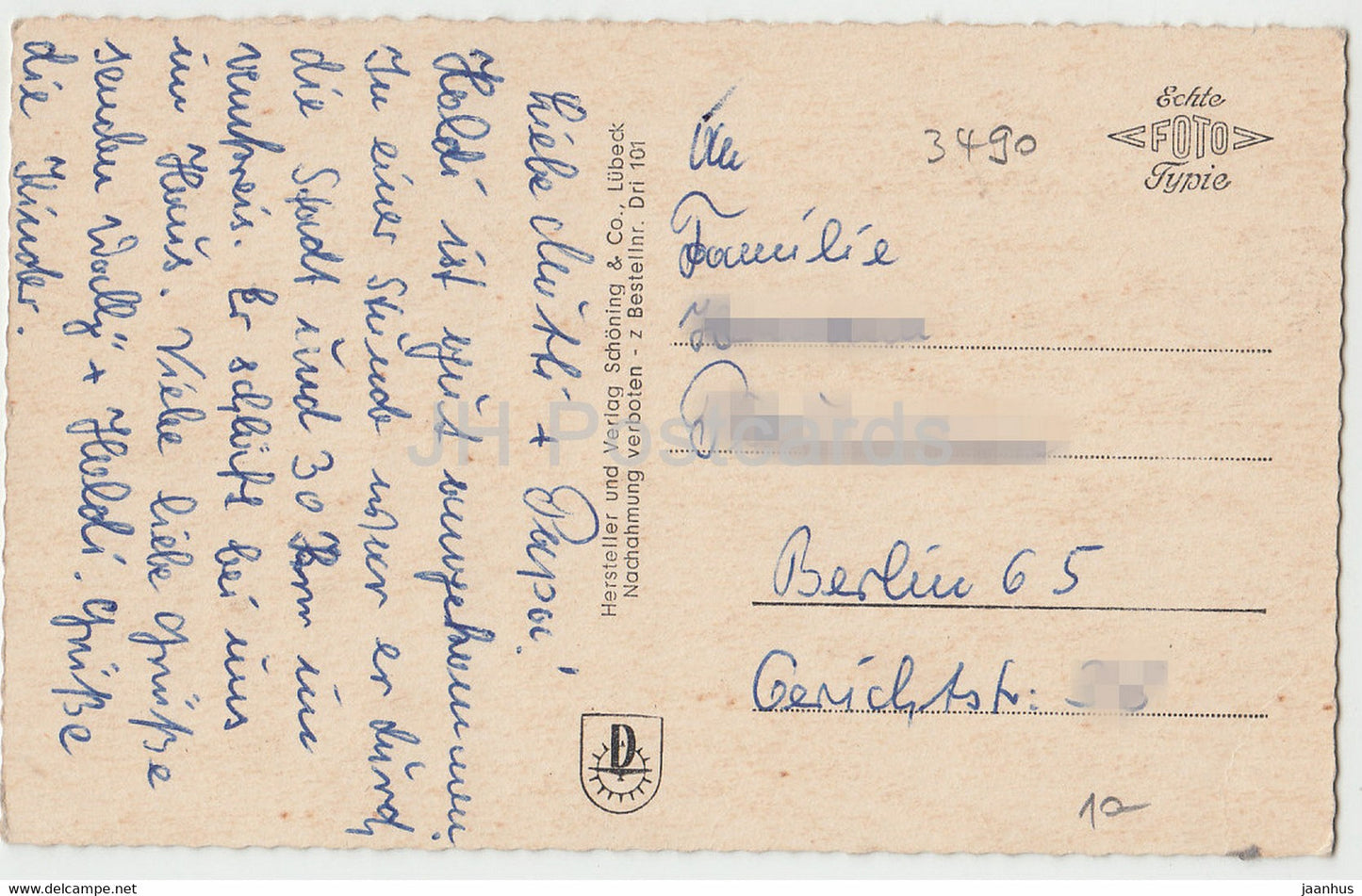 Gruss aus Bad Driburg - Karte - 1976 - Deutschland - gebraucht