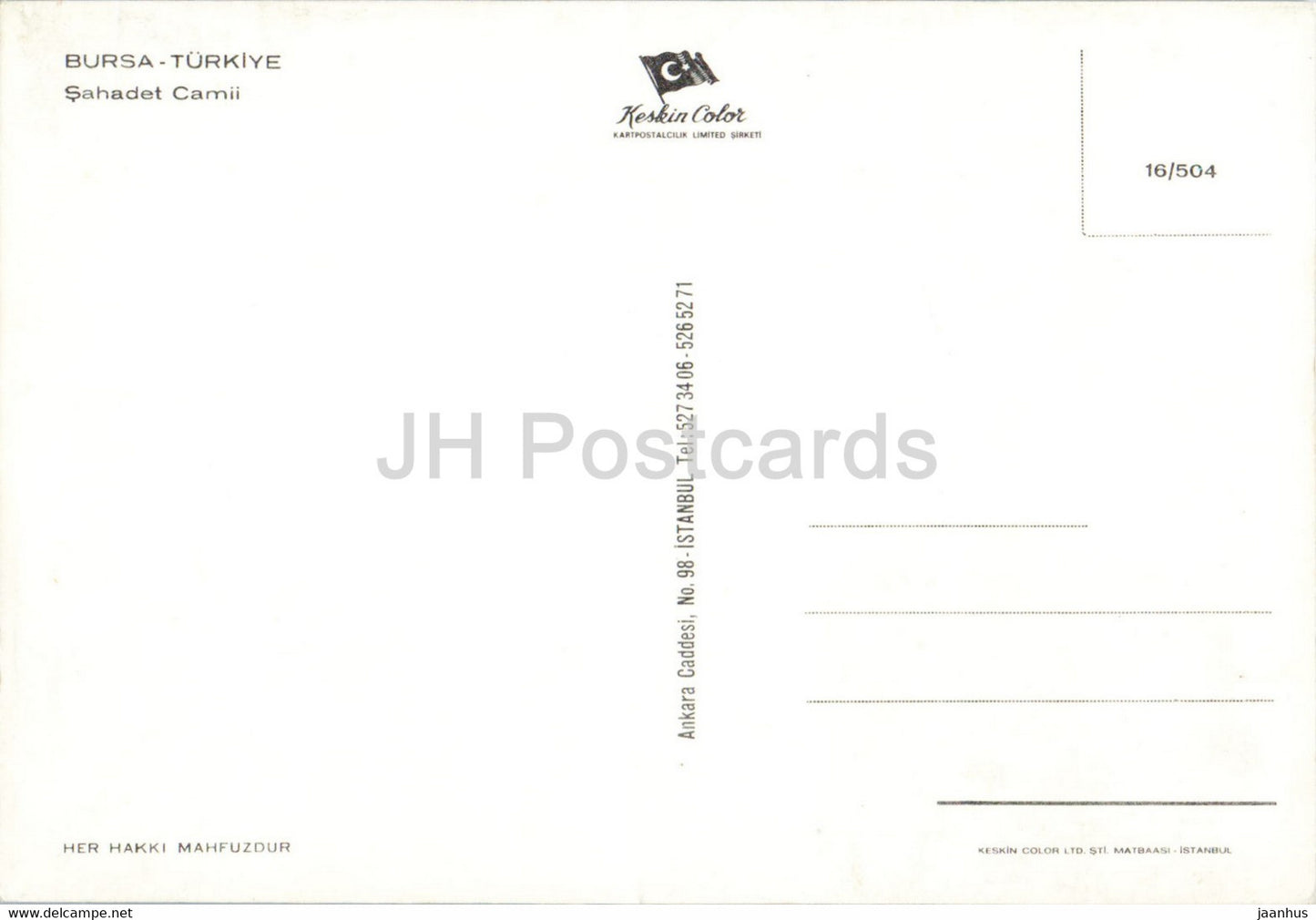 Mosquée Sahadet - Keskin - Turquie - inutilisée