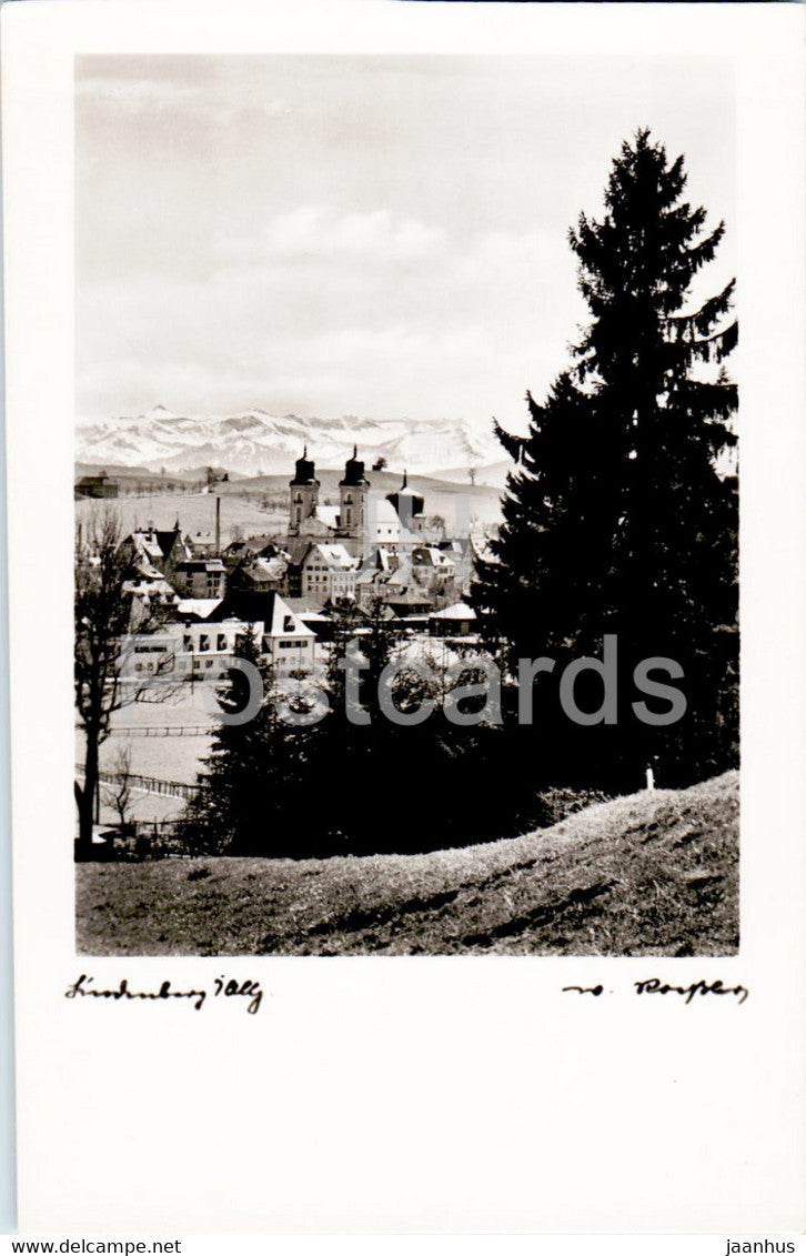 Lindenberg Allg - old postcard - Germany - unused - JH Postcards