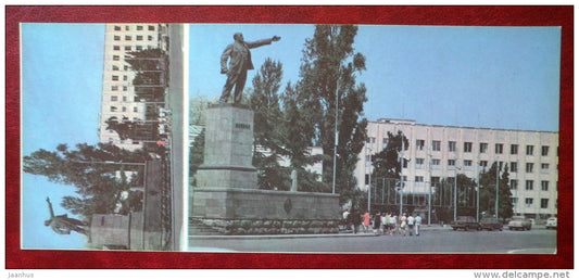 Sukhumi - monument to Lenin - Abkhazia - Georgia USSR - unused - JH Postcards