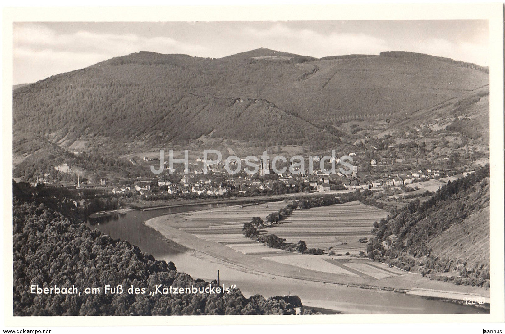 Eberbach am Fuss des Katzenbuckels - Germany - unused - JH Postcards