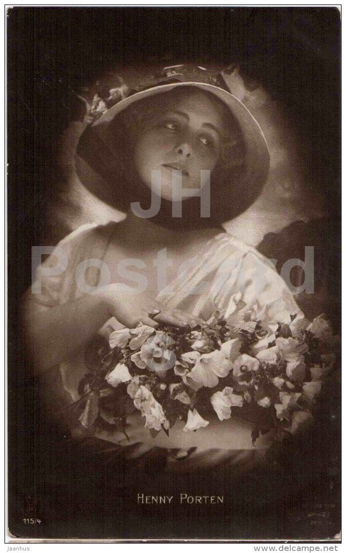 movie actress Henny Porten - film - 115/4 - Germany - unused - JH Postcards