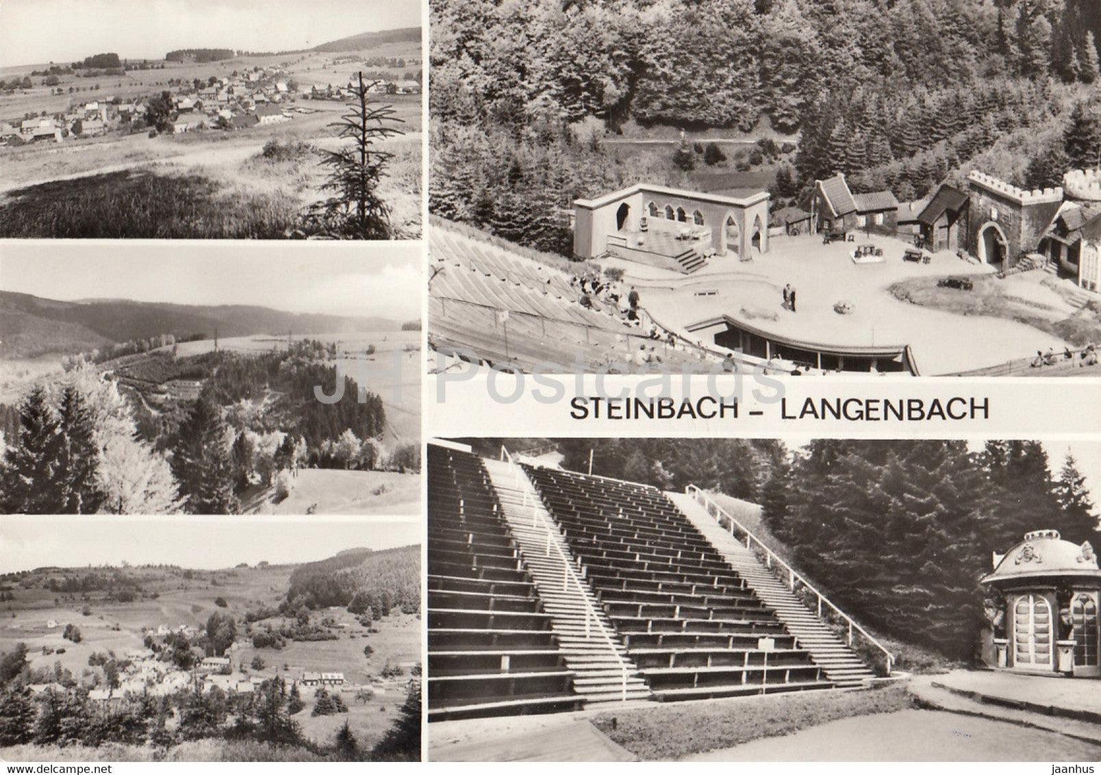 Steinbach Langenbach - Sommerbuhne - Germany DDR - unused - JH Postcards