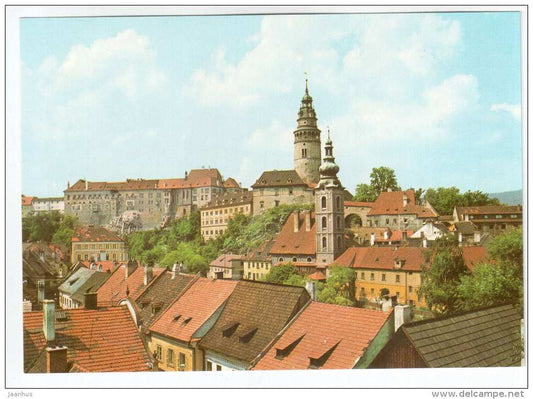 Castle - Cesky Krumlov - Czech Republic - unused - JH Postcards