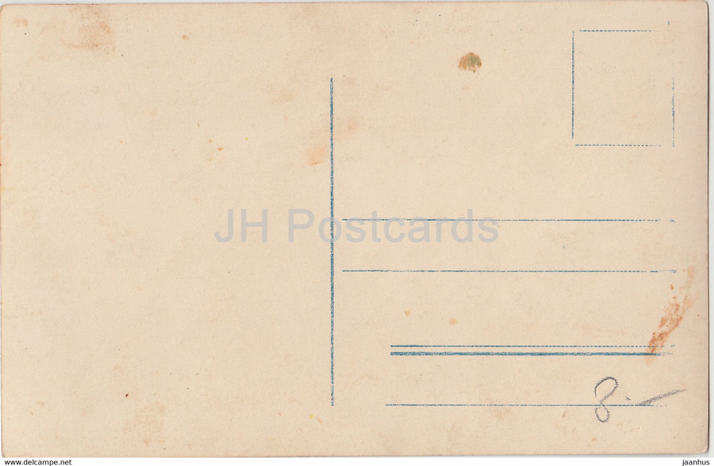 In einem kuhlen Grunde - couple - femme et homme - 5472-2 - carte postale ancienne - Allemagne - inutilisé