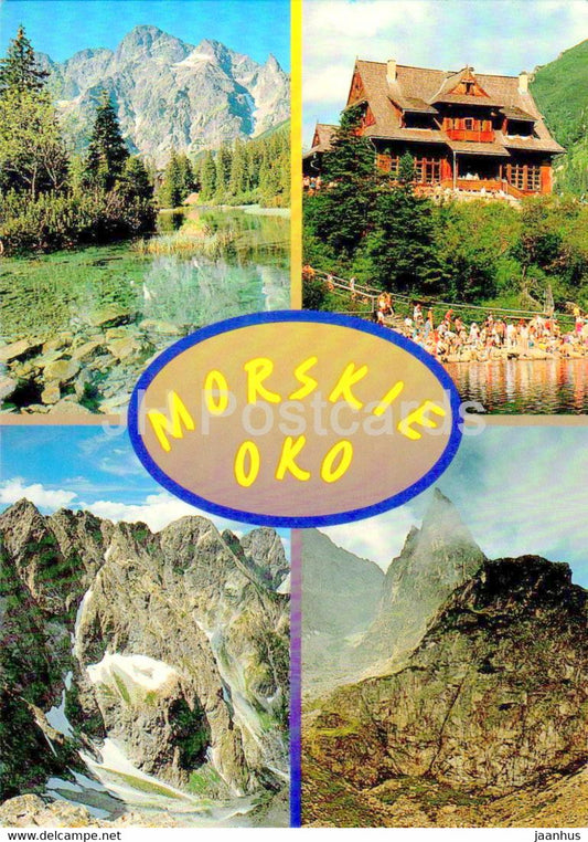 Tatry Wysokie - High Tatras - Morskie Oko - multiview - Poland - unused - JH Postcards