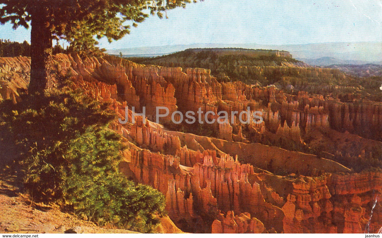 Boat Mesa and the Queen's Garden Bryce Canyon National Park - Utah - 1975 - USA - used - JH Postcards