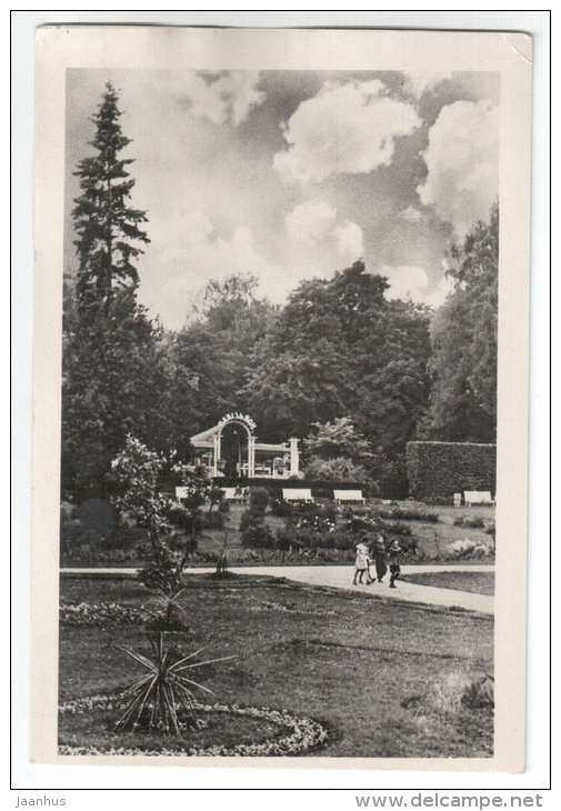In Stryi park - Lviv - Lvov - 1961 - Ukraine USSR - unused - JH Postcards