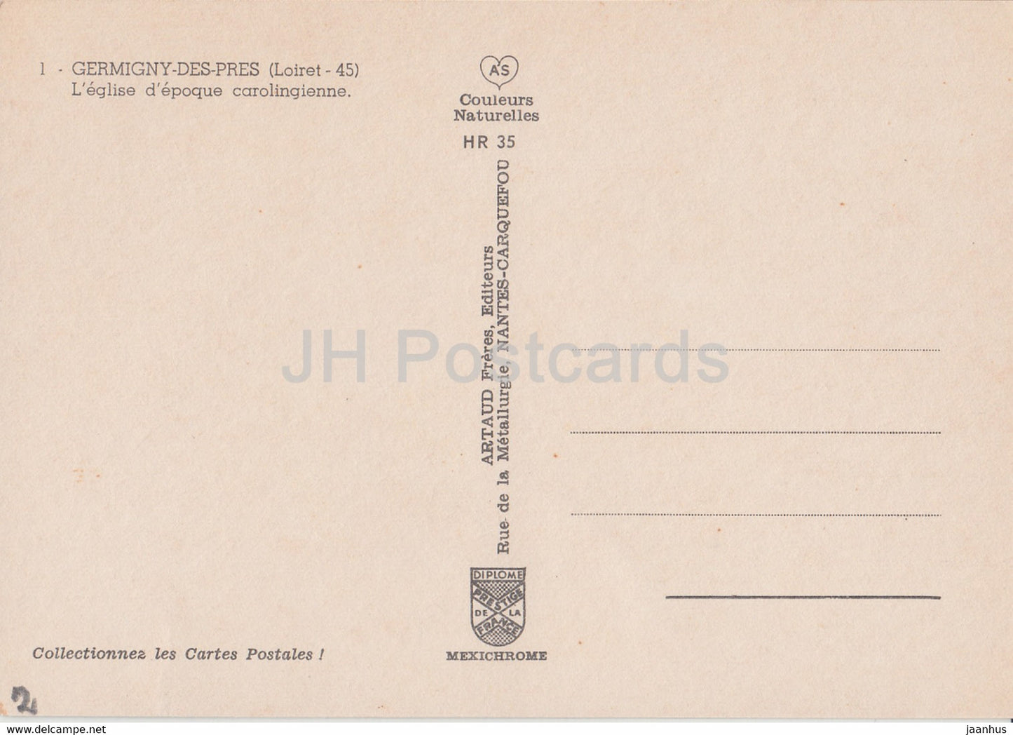 Germigny Des Prés - L'eglise d'epoque carolingienne - église - France - inutilisé