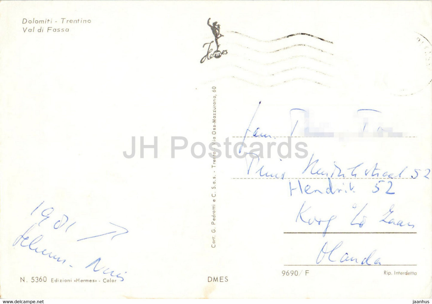 Saluti da Campitello - 5360 - Italy - used