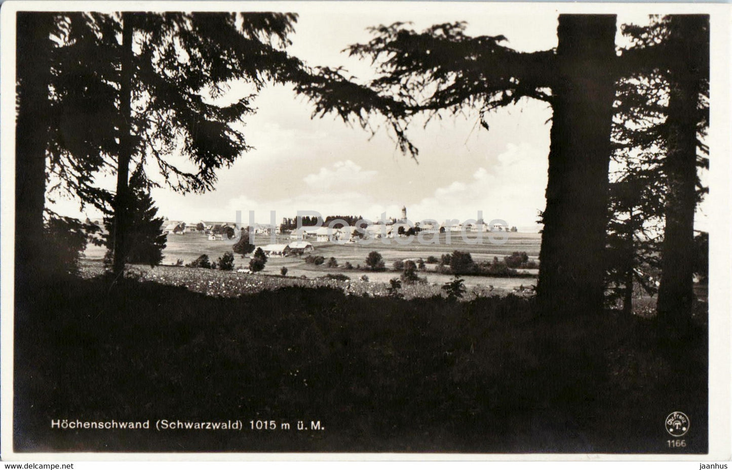 Hochenschwand - Schwarzwald - 1015 m - Kurhaus Hohenschwand - old postcard - 1928 - Germany - used - JH Postcards