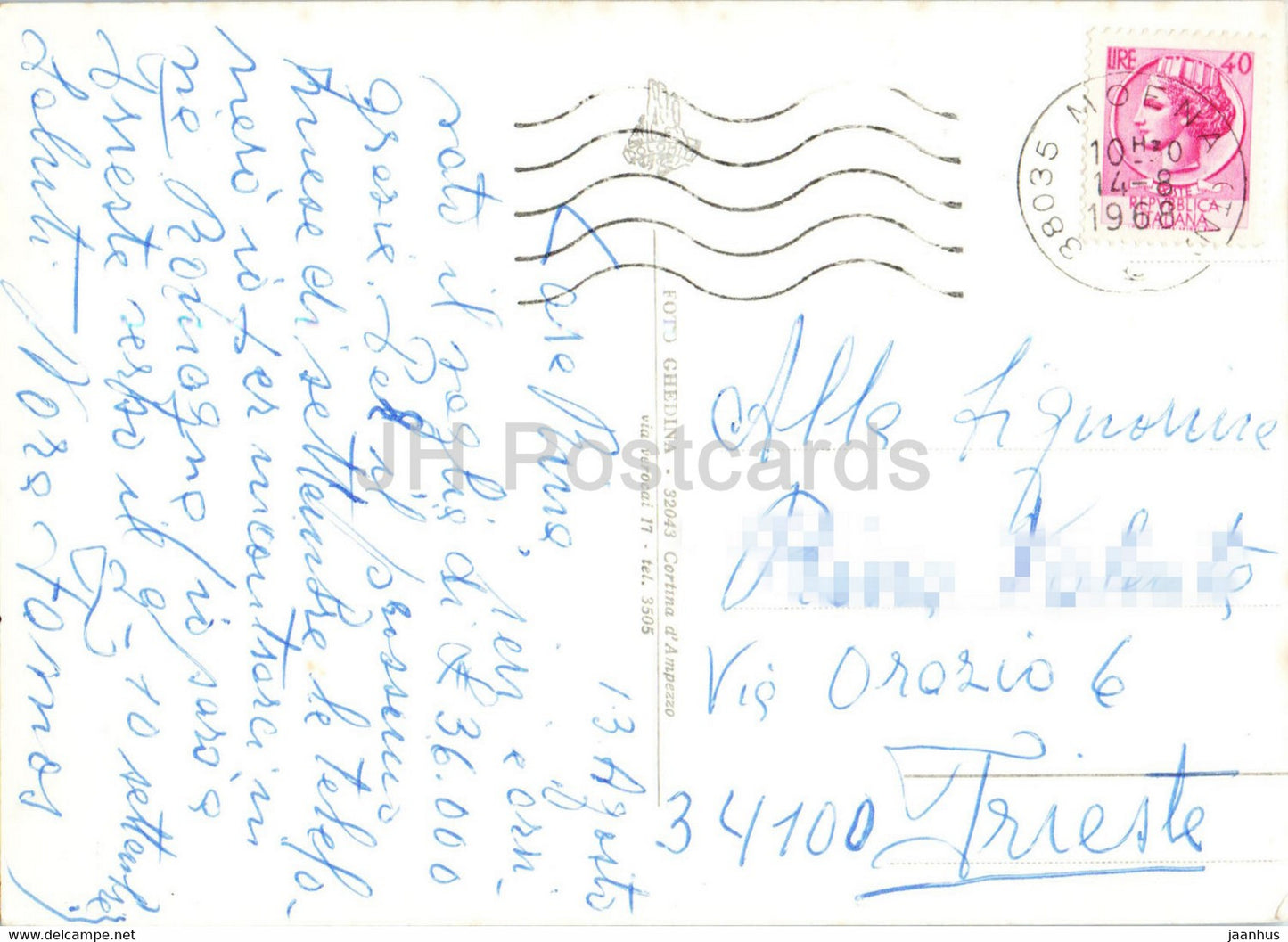 Val di Fassa - Moena 1200 - Catinaccio 2981 - 1968 - Italy - used