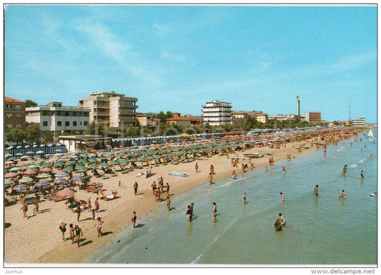 Lido - beach - Senigallia - Marche - 1238 - Italia - Italy - used - JH Postcards