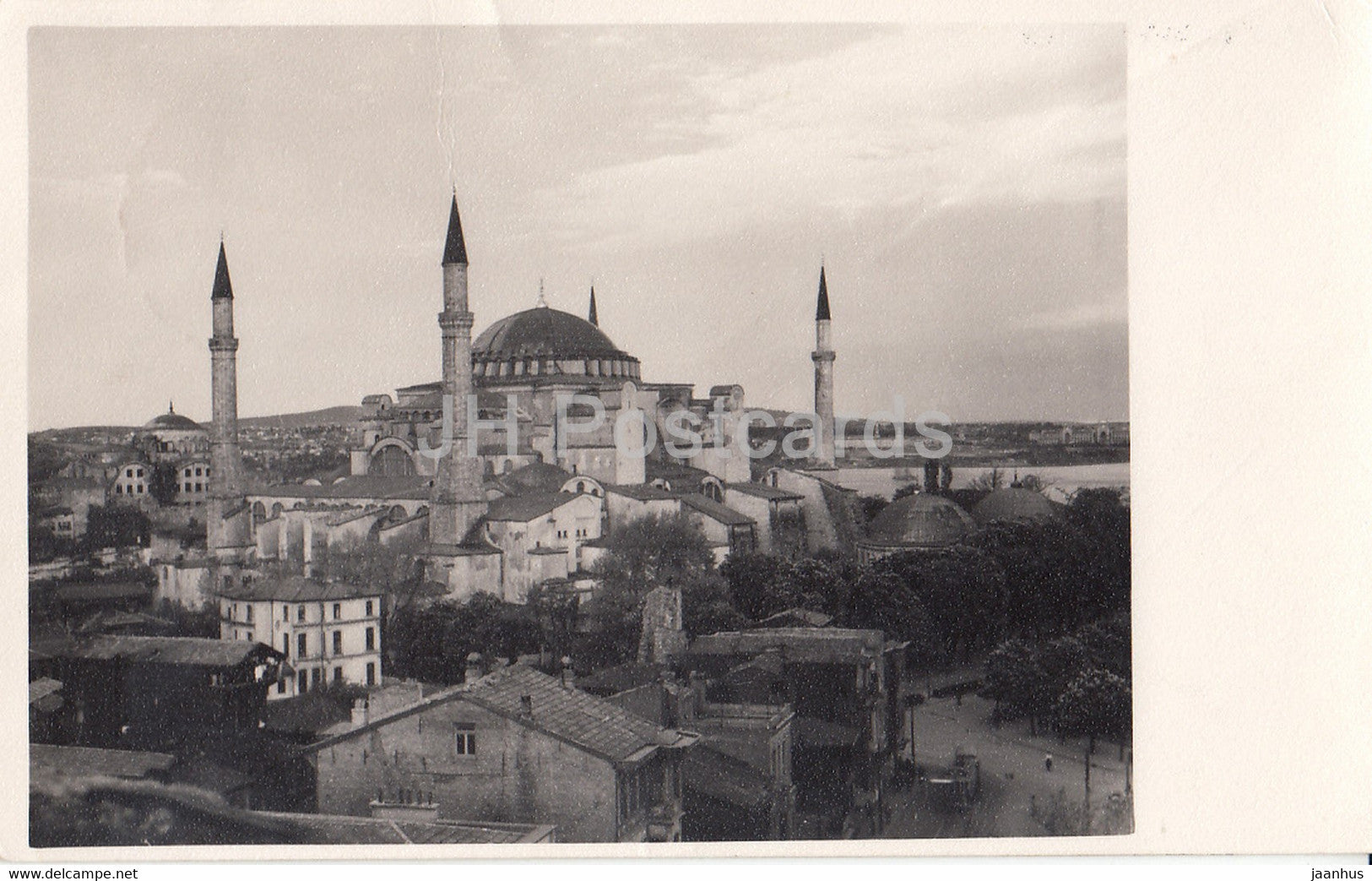 Istanbul - Aya Sofya - Hagia Sophia - old postcard - Turkey - used - JH Postcards