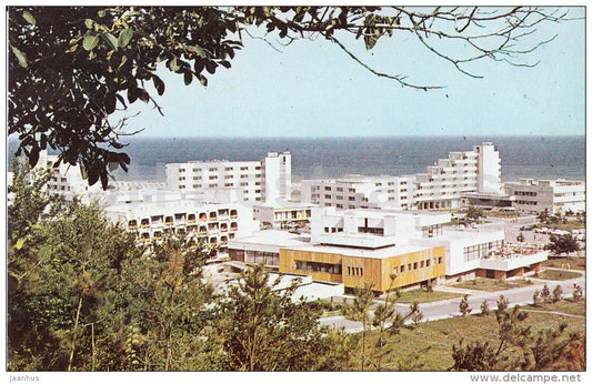 panorama - Albena - resort - 1982 - Bulgaria - unused - JH Postcards