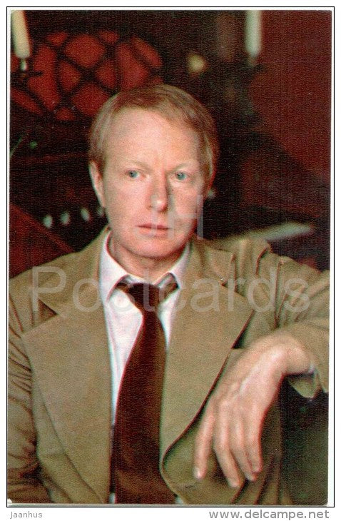 A. Filozov - Soviet Russian Movie Actor - 1980 - Russia USSR - unused - JH Postcards