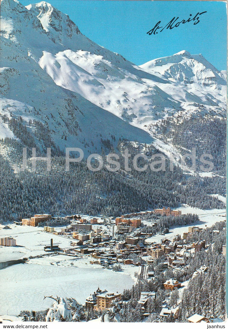 St Moritz - Bad - 37 - Switzerland - unused - JH Postcards