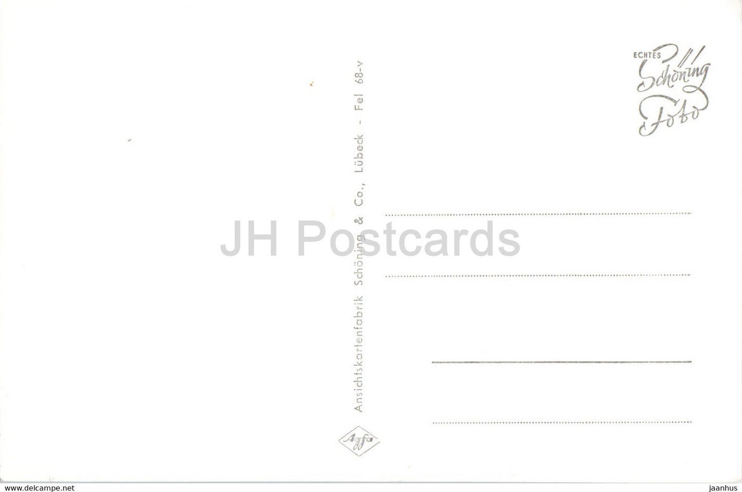 Gruss vom Feldberg - Feldbergturm - old postcard - Germany - unused