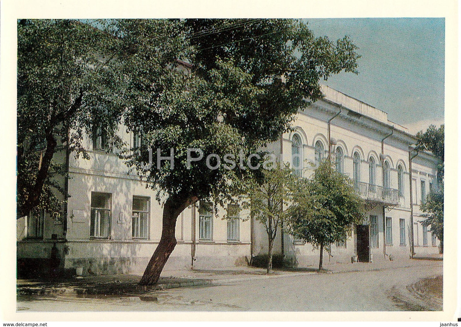 Ulyanovsk - the building where Lenin studied - 1969 - Russia USSR - unused - JH Postcards