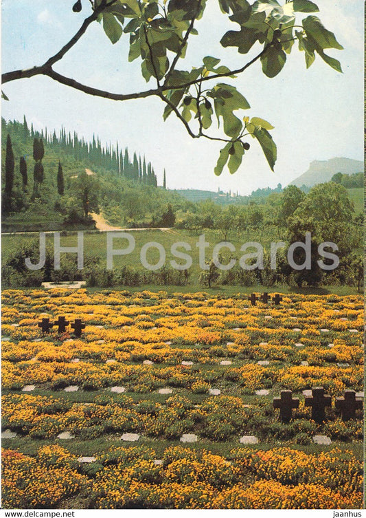 Costermano - Deutscher Soldatenfriedhof - German Soldiers Cemetery - 1 - Italy - Italia - unused - JH Postcards