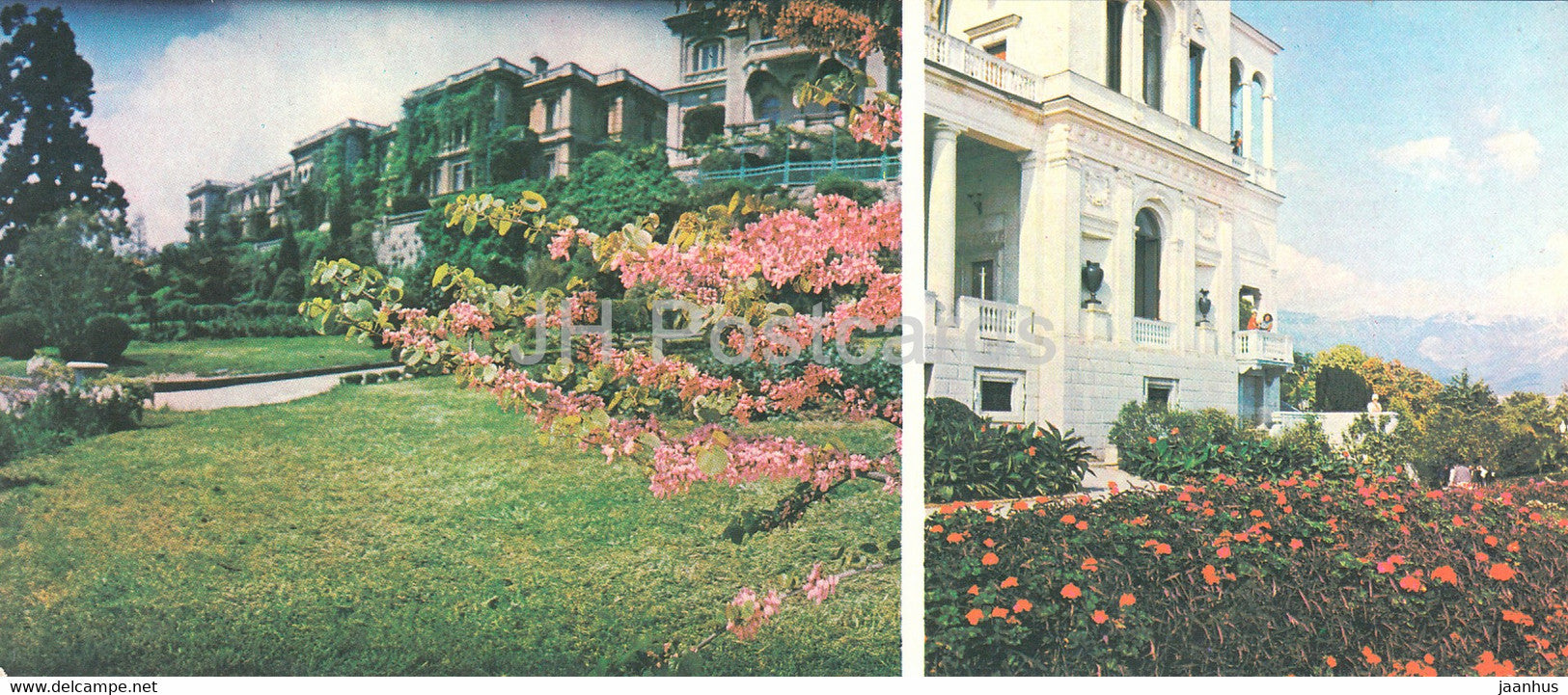Buildings of the Livadia sanatorium - Crimea - 1979 - Ukraine USSR - unused - JH Postcards