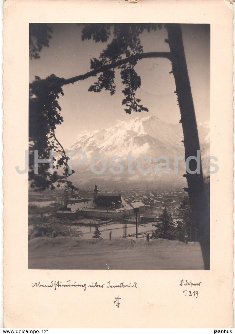 Abendstimmung uber Innsbruck - Feldpost - 1942 - Austria - used - JH Postcards