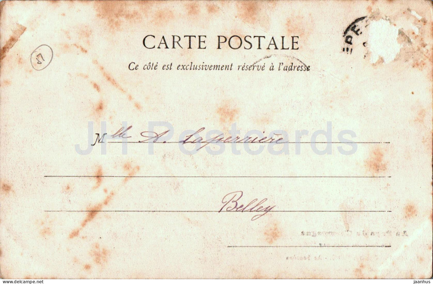St Martin D'Ablois - Au Sourdon - Les Environs d'Epernay - 83 - alte Postkarte - 1902 - Frankreich - gebraucht 