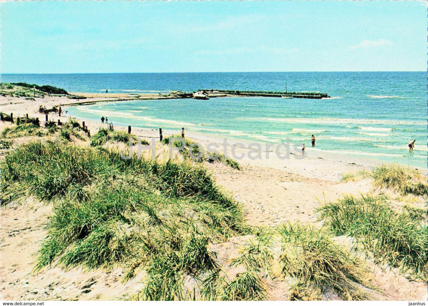 Liseleje - The Beach - 49 - Denmark - unused - JH Postcards